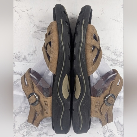 Keen Rialto II Naples Size 9 Leather Sandals Brown - Picture 5 of 11